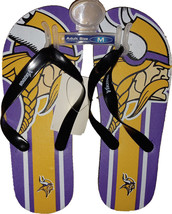 Minnesota Vikings Unisex Flip Flop - (1 Pair) - M - £22.05 GBP