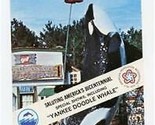 Sea World Brochure Orlando Florida 1976 Bicentennial Yankee Doodle Whale - $17.82
