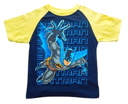 BATMAN DC COMICS Active Comfort Cotton Tee T-Shirt Boys Sizes 4, 5-6 or 7  $16 - £7.24 GBP