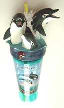  Sea World Souvenir Dolphin One Ocean Tumbler Cup Plastic Whirley - £19.61 GBP