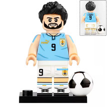 Luis Suarez Uruguayan Professional Footballer Lego Compatible Minifigure Bricks - £2.36 GBP