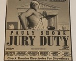 Jury Duty Movie Print Ad Pauly Shore TPA9 - $5.93