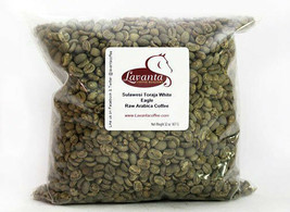 LAVANTA COFFEE GREEN SULAWESI TORAJA WHITE EAGLE TWO POUND PACKAGE - £30.50 GBP