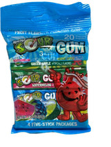 Kool-Aid Sour 3 Fruity Flavors 20pc 5 Stick Packages Gum:1.76oz/50g - $8.79
