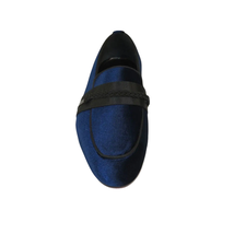 Men's GENIO Velvet Upper Leather Red Sole Shoes Turkey 120192017 Navy Blue image 2