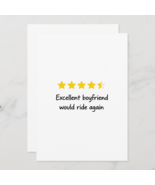 Beesonpage Greetings Card| Excellent Boyfriend Card, Funny Review, 5-Sta... - $303.77 MXN