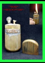 RARE French Soldier 1911 The 2nd Moroccan Crisis War Petrol Lighter w/ Tax Stamp - £203.50 GBP