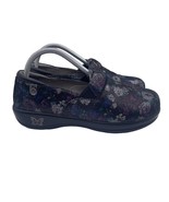 Alegria Keli Winter Formal Clogs Shoes Nursing Leather Blue Womens 39 9 - £27.24 GBP