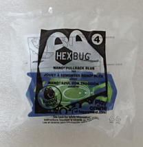 McDonalds 2013 Hexbug Nano Pull Back Blue Beetle No 4 Childs Happy Meal Toy NIP - £3.18 GBP