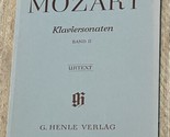 Mozart Klaviersonaten BAND 2 URTEXT Solo Piano Sheet Music - $15.26