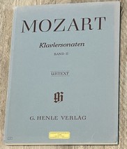 Mozart Klaviersonaten BAND 2 URTEXT Solo Piano Sheet Music - £12.15 GBP