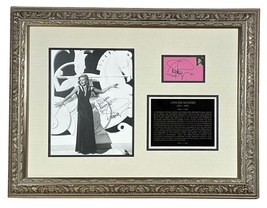 Ginger Rogers Autographed Signed 11” X 14” Photo &amp; Card Framed PSA/DNA Jsa Loa - £1,019.32 GBP