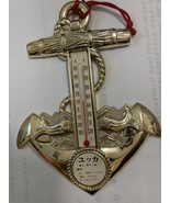 Anchor Thermometer Wall Decoration Silver Plustics - $437.15 MXN