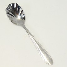 Wallace Modern Thread Sugar Shell Spoon 18/10 Stainless - $6.85