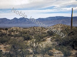 1957 Desert Mountains Salton Sea California Red-Border Kodachrome 35mm S... - £4.34 GBP