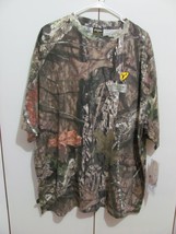NWT Scent Blocker Fused Mossy Oak Country Camo Short Sleeve Shirt Mens 2XL - £13.03 GBP