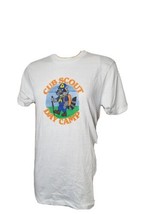 Rare Vintage Cub Scout Day Camp Single Stitch T Shirt 80s 1980s 50/50 Hanes USA - £26.81 GBP