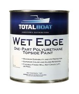 - Wet Edge Marine Topside Paint For Boats, Fiberglass, And Wood (White, ... - £59.32 GBP