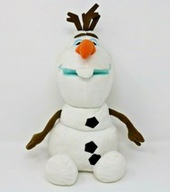 Disney Store Frozen Olaf Snowman Plush Toy Doll 8&quot; Clean - £7.79 GBP