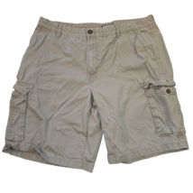 IZOD CLASSIC CARGO SHORTS-Men&#39;s Size 38 Beige Tan-RN#36543 - $23.55