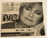Sisters Tv Guide Print Ad Sela Ward TPA15 - $5.93