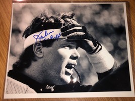 8x10 Jim Mc Mahon Authentic Hand Signed Autograph Photo Chicago Bears - £77.86 GBP