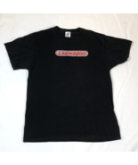 Vintage Lagwagon Black Double Sided Delta Black T Shirt Band Punk Size L... - $1,815.30 MXN