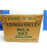 Collectible Lehigh Valley Farmers Cooperative Vitamin D Milk Cardboard Box - £33.10 GBP
