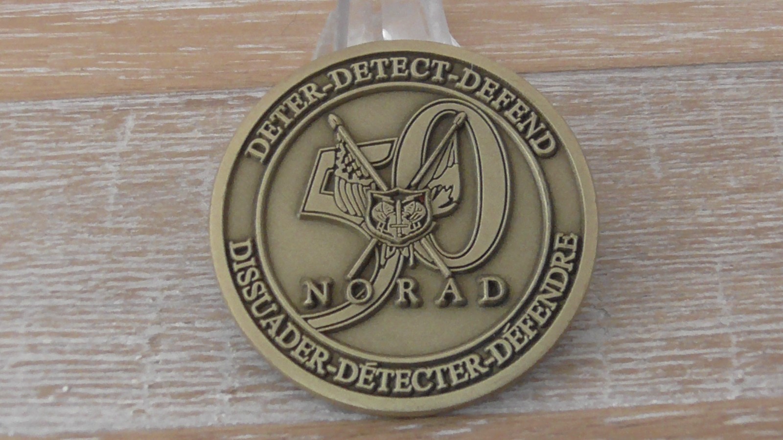 North American Aerospace Defense Command NORAD 50 Years Challenge Coin #... - $65.33