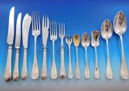 Baguette by Christofle Silverplate Flatware Service Dinner Set Estate 199 pcs - £13,942.04 GBP