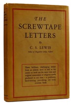 C. S. Lewis The Screwtape Letters 1st American Edition 1st Printing - £2,383.29 GBP
