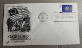 1976 US 13c New Hampshire State Flags Of The United States FDC Scott #1641 - $4.90