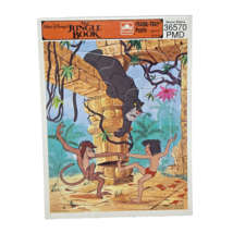VINTAGE DISNEY GOLDEN FRAME TRAY PUZZLE THE JUNGLE BOOK 12 PIECE - $7.60