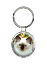 Cat : Gift Keychain Cute Animal Kitten Funny Friend Pet Feline Pets Lover Cat Mo - £6.31 GBP