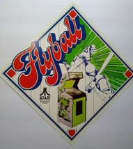 Flyball Arcade Flyer Original NOS 1976 Retro Baseball Game Paper Sheet Promo - £50.28 GBP