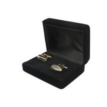 Men J.Valintin Cufflinks by Vitorofolo for French Cuff Shirt V29-39Silver Gold image 4