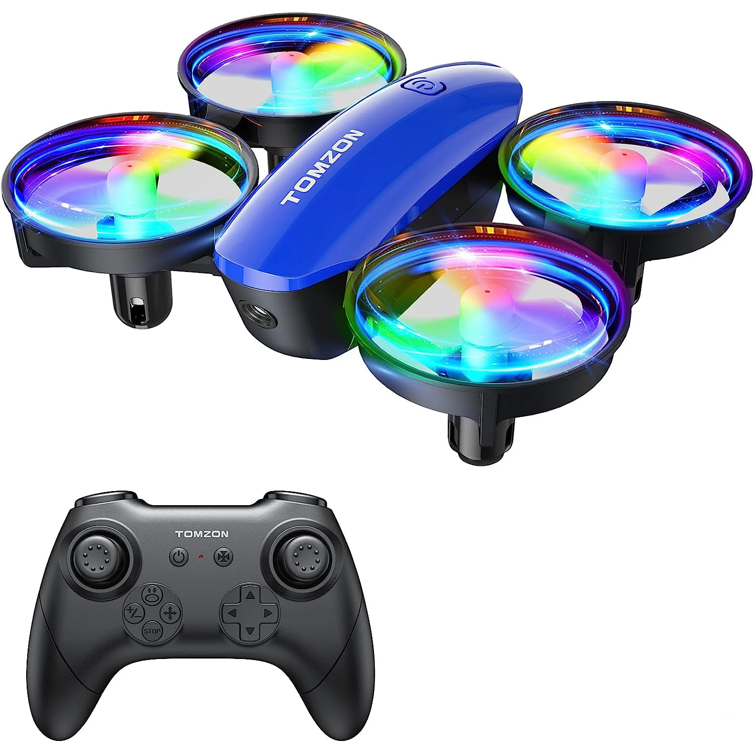 Zon a23 mini drone dazzling led with 3 speed mode 3d flip rc headless helicopter circle thumb200
