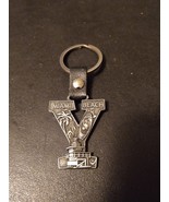 JOJO&#39;S MIAMI BEACH FLORIDA KEYCHAIN KEY RING METAL KEY CHAIN FOB LETTER &quot;Y&quot; - $299.63 MXN