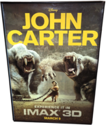 JOHN CARTER  IMAX 3D  27X40 ORIGINAL DOUBLE SIDED MOVIE POSTER  VERY FIN... - $12.00