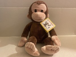 Kohl&#39;s Cares Curious George Plush Brown Monkey Stuffed Animal Plush With... - £17.36 GBP