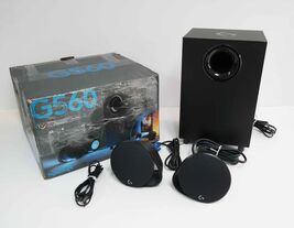 Logitech LIGHTSYNC G560 Gaming Speakers with RGB Lighting - Black - $109.99