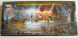 White Mountain Terry Redlin Sweet Memories Puzzle Panoramic 700 Pieces 1... - $49.99