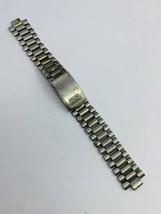Vintage seiko stainless steel watch ￼strap,used.clean 7.8mm /17.7mm-1970s(VE-61) - £9.20 GBP
