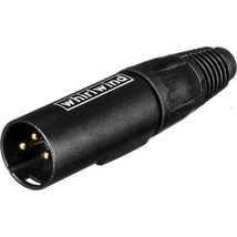 Whirlwind WI3M BK Numbered Male XLR Connectors Audio Connectors Gold con... - $168.30 MXN