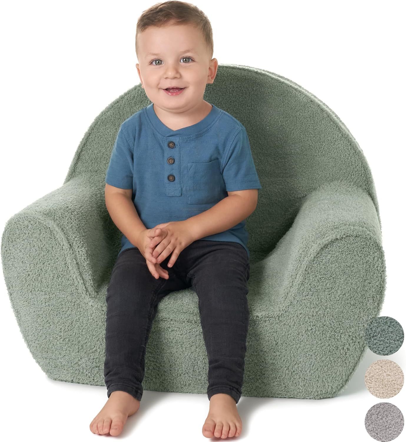 Zicoto Comfy Kids Chair For Toddler - Portable Super Soft Chair For Gami... - $51.97