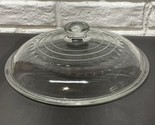 Vintage Wagner Ware C-8 Dome Glass 10.5&quot; Lid for Cast Iron Skillet Dutch... - $44.44