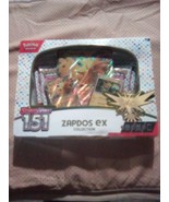 Pokemon TCG Zapdos EX Collection S&amp;V 151 Factory Sealed Box - $36.18