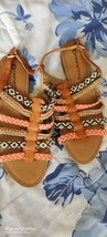 Womens Redherring size 4 Multicoloured Sandals Express Shipping - £14.35 GBP