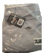 Mens Baseball Softball Pants Grey Rawlings 02974 Size 2XL NEW With Tags ... - $14.39