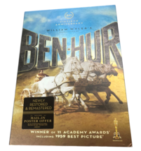 mint discs Ben-Hur Restored Remastered DVD 50th Anniversary Edition - $12.99